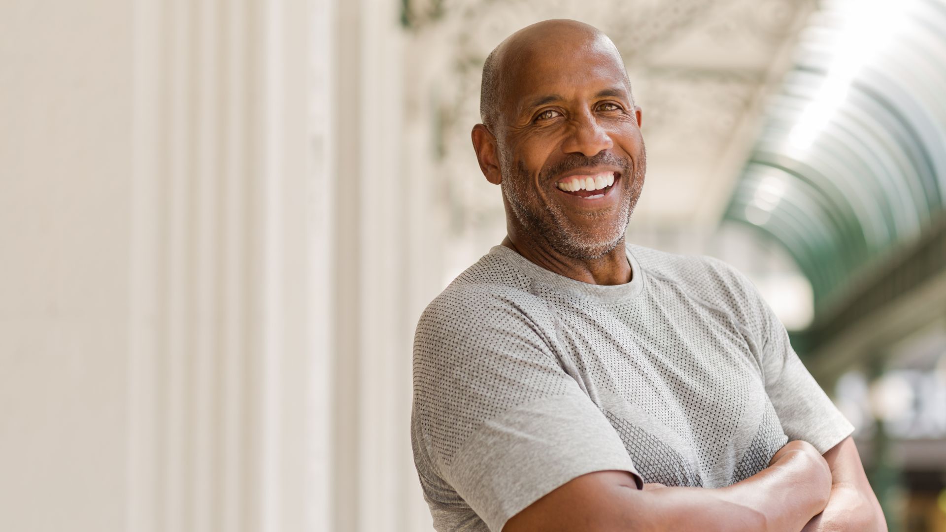 Happy Man After Private Prostate Cancer Screening